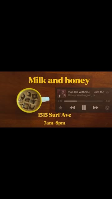 At Milk & Honey Cafe: real cafe photos